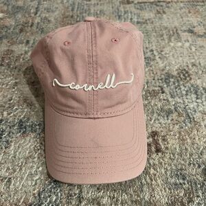 Pink Cornell Baseball Cap